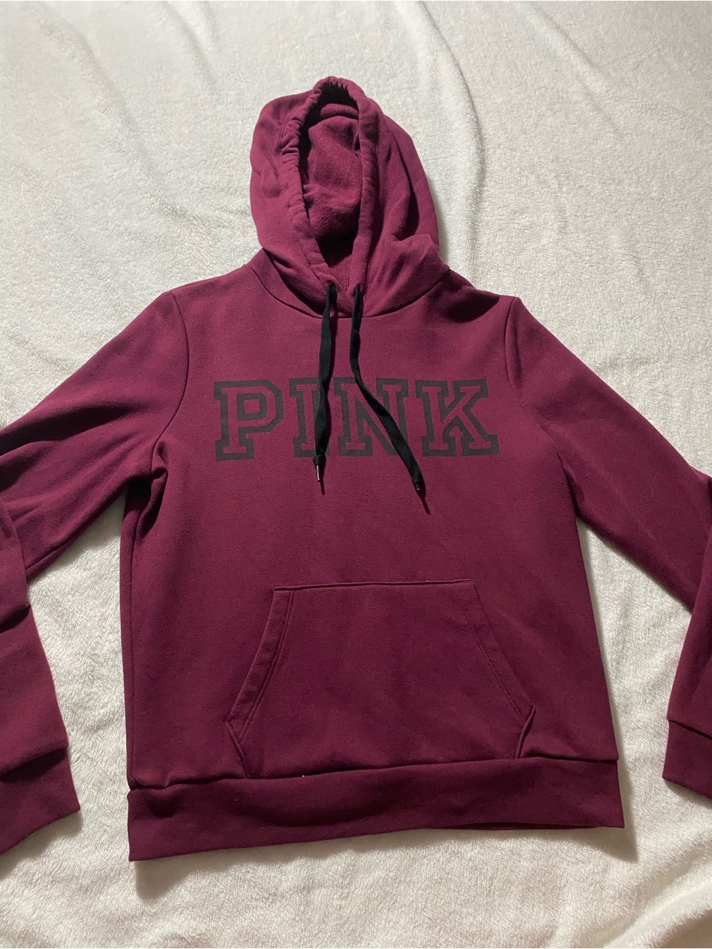 Victoria's Secret PINK Classic Logo Pullover Hoodie Victoria's Secret Purple